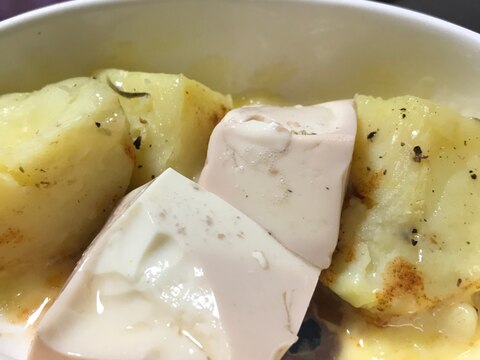 豆腐とポテトのグラタン